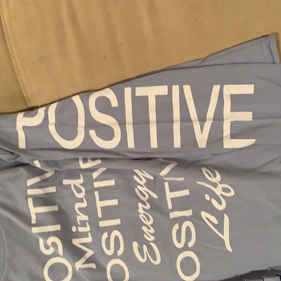 On Fire long sleeve tee “Positive Mind…” - Picture 6 of 7